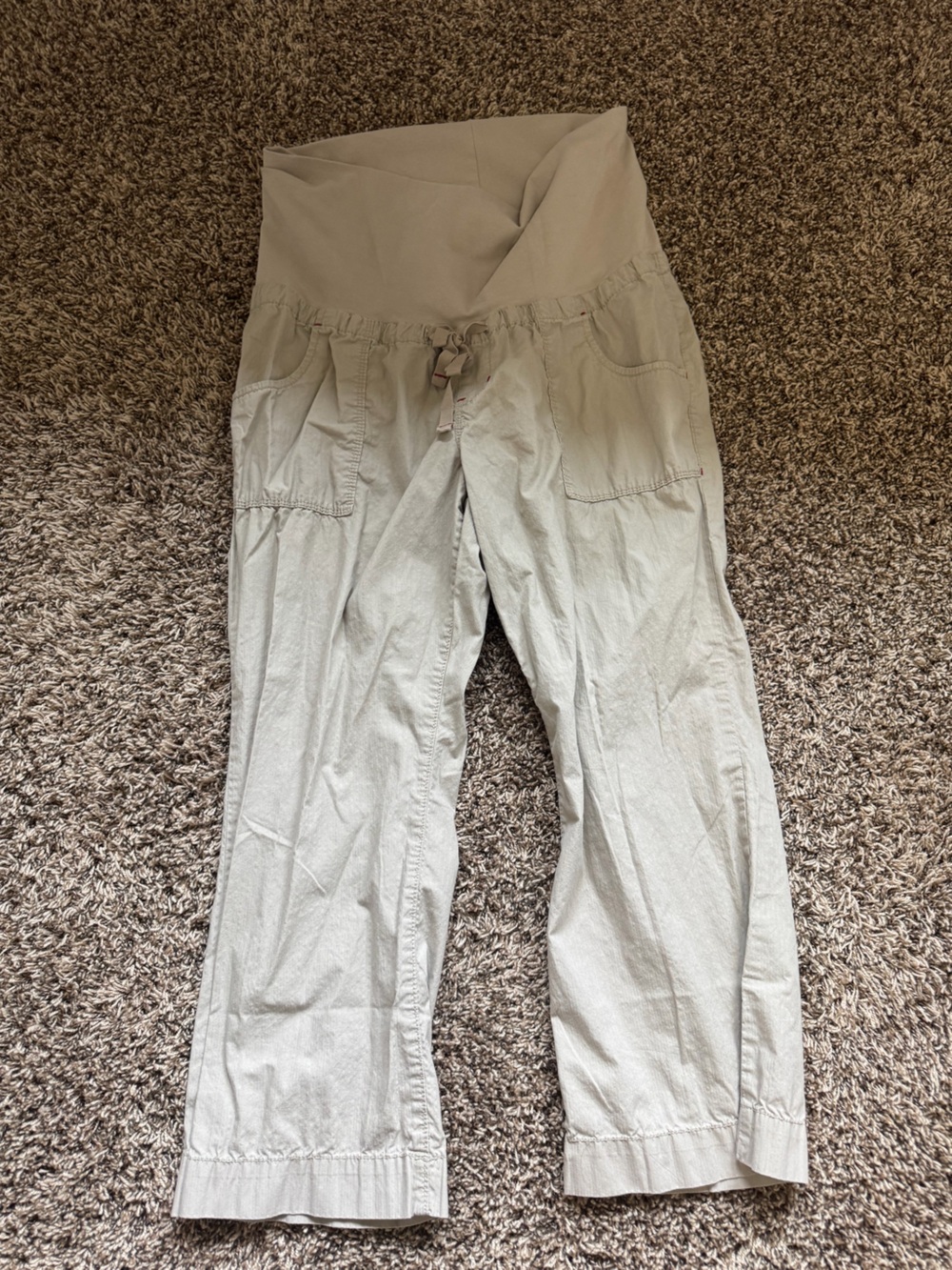GAP Maternity Jogger Pants with Drawstring Waist